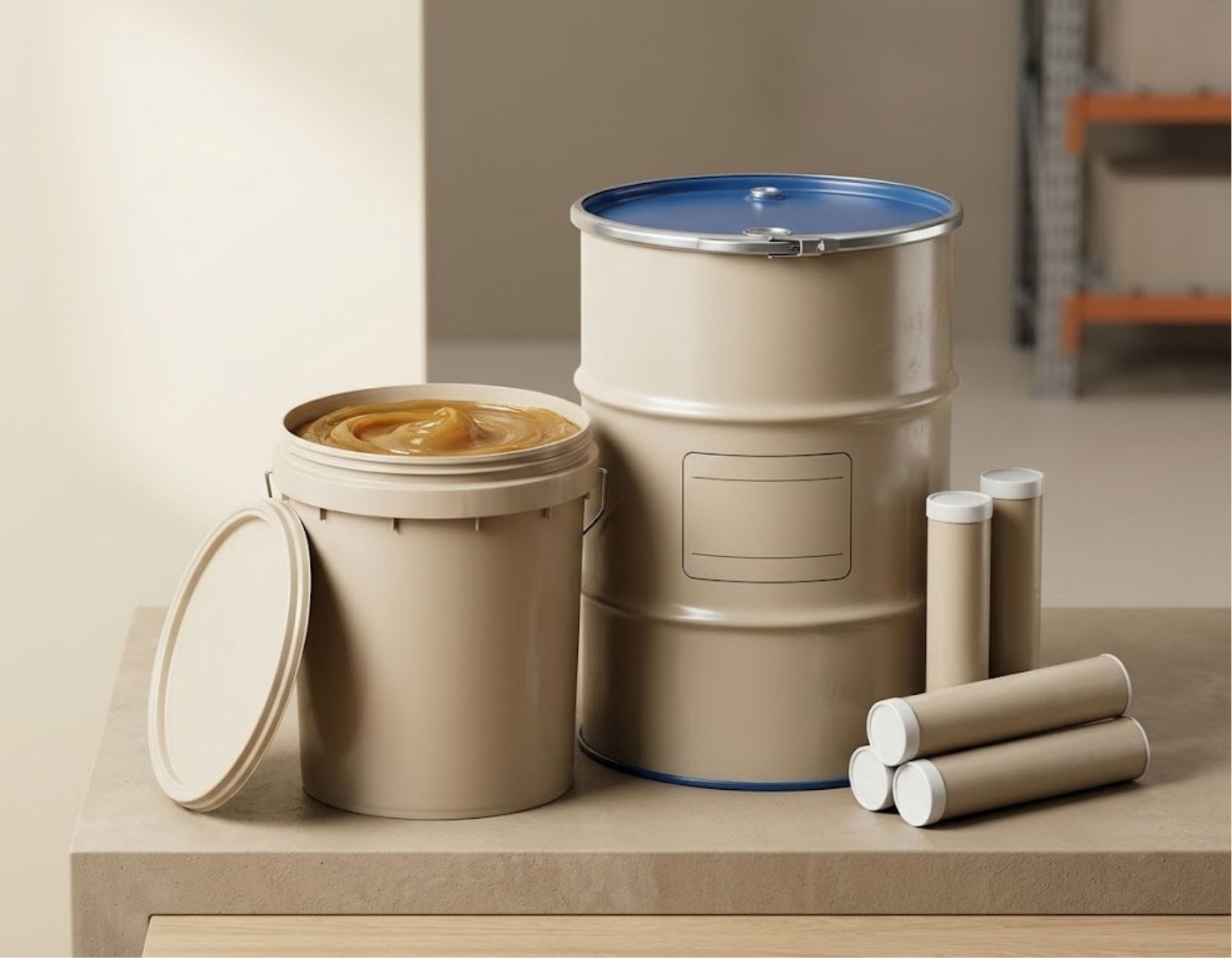 Industrial lubricating grease for B2B applications